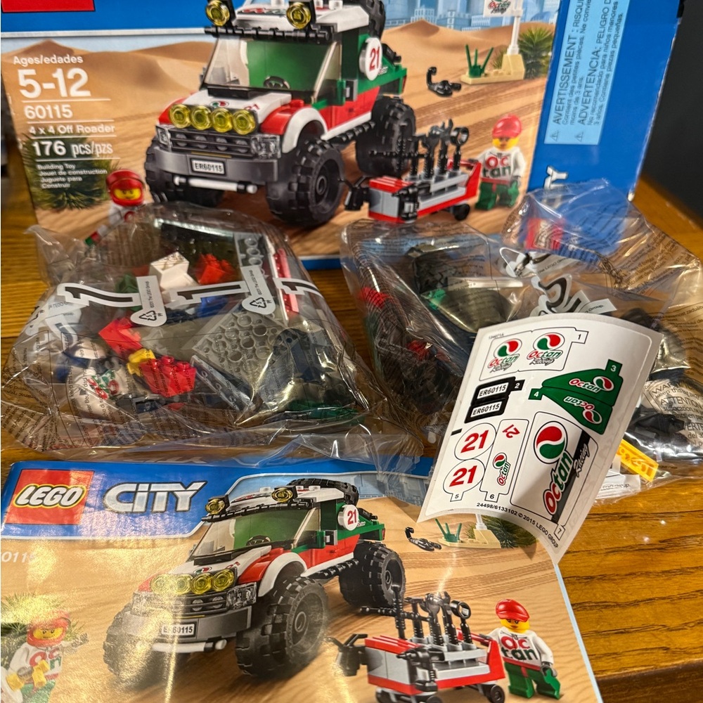 LEGO City Off-Road Adventure Set - 60115 - bags sealed - retired